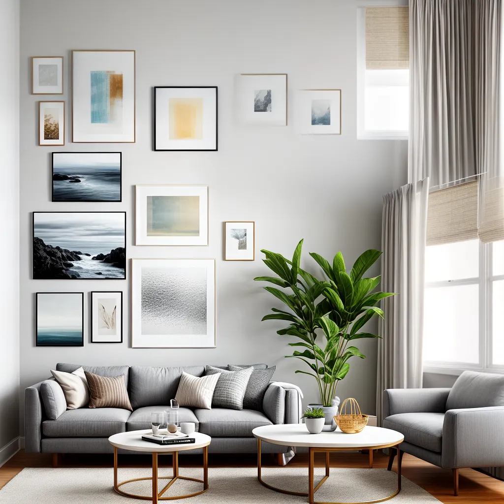 sala decorada neutra sofa arte sala decorada neutra sofa arte