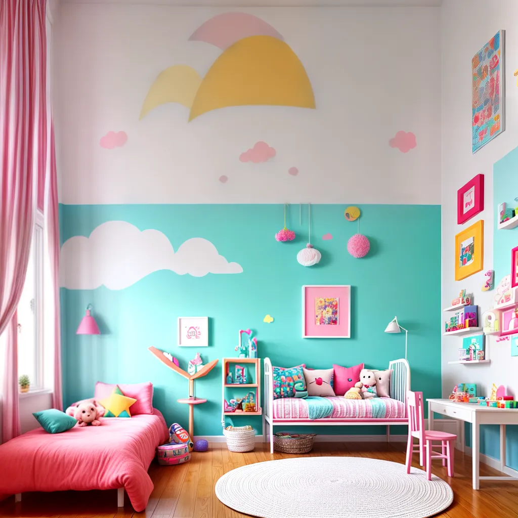quarto infantil colorido animais 1 quarto infantil colorido animais 1