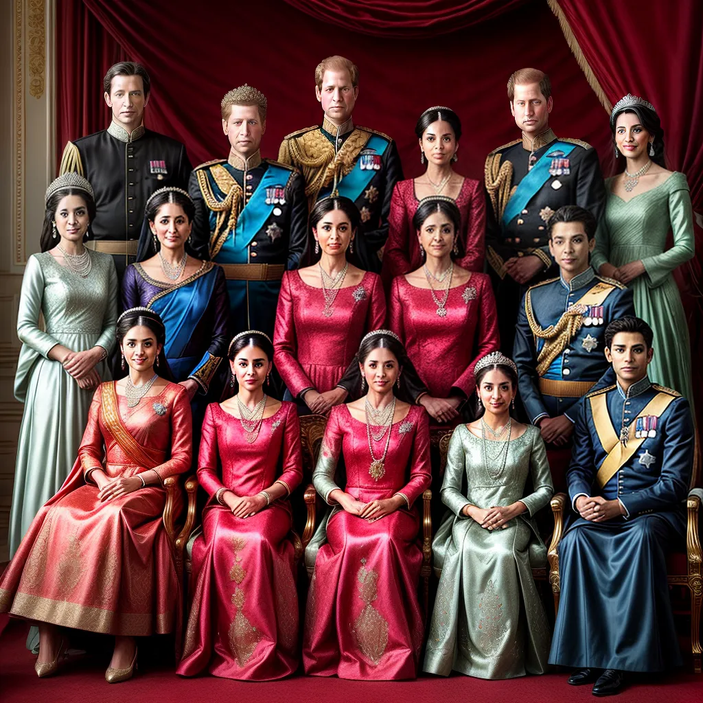 retrato familia real trajes nomes apelidos retrato familia real trajes nomes apelidos