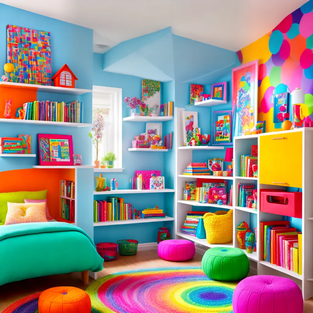 playroom colorido alegre mural leitura playroom colorido alegre mural leitura