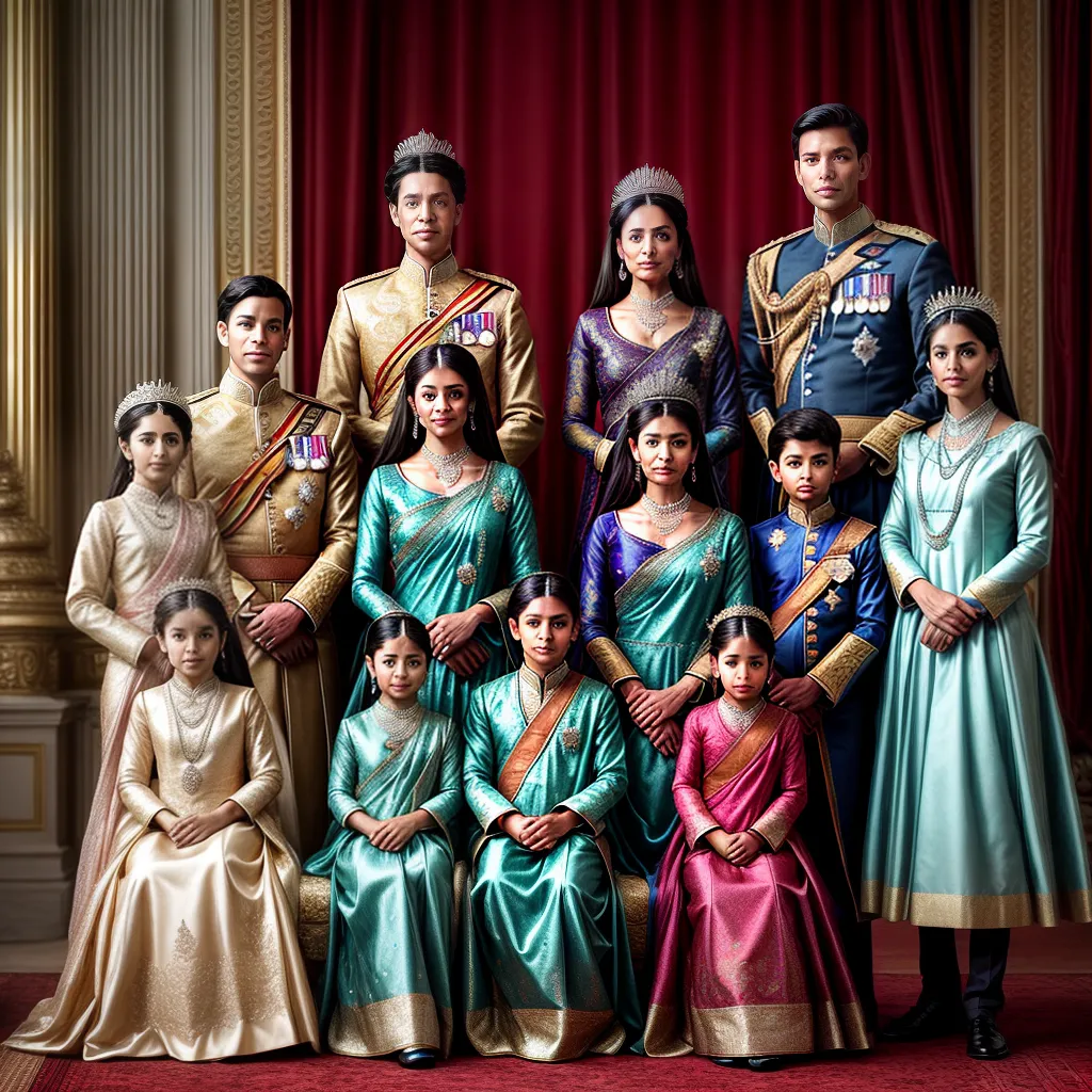 retrato familia real trajes joias alcunhas retrato familia real trajes joias alcunhas