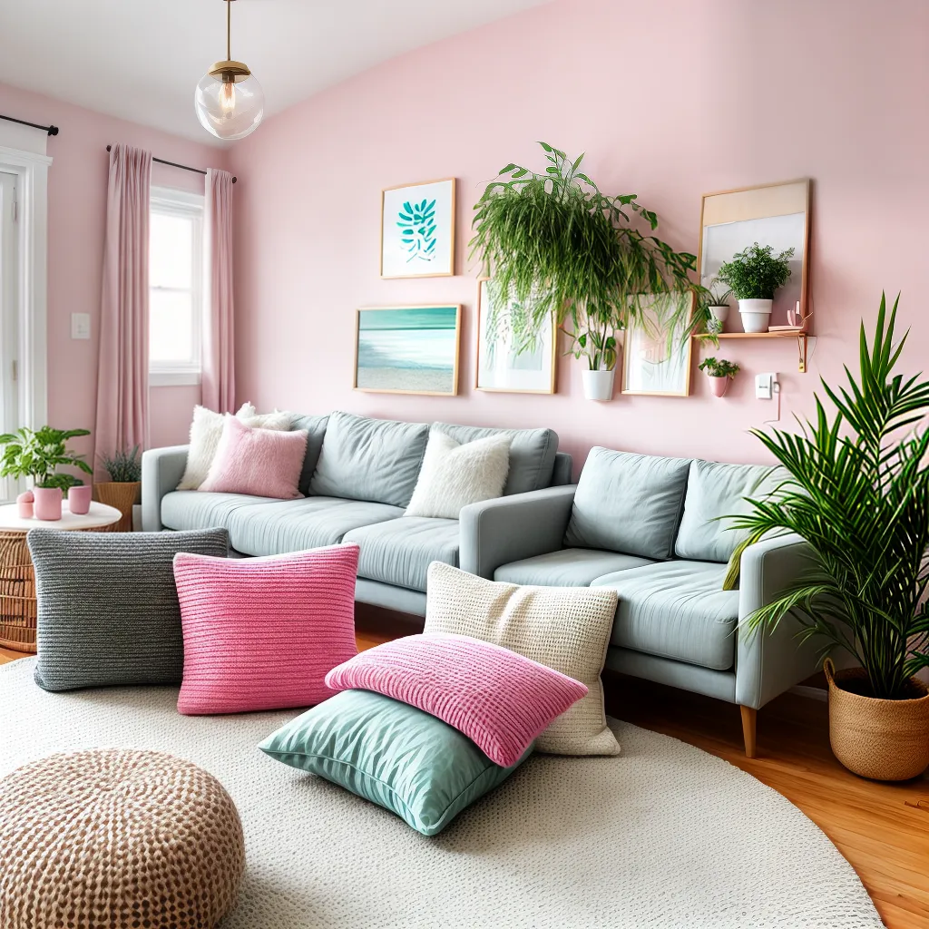 espaco bem estar decorado pastel