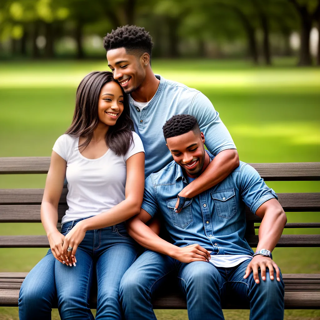 casal sorrindo banco parque amor 2