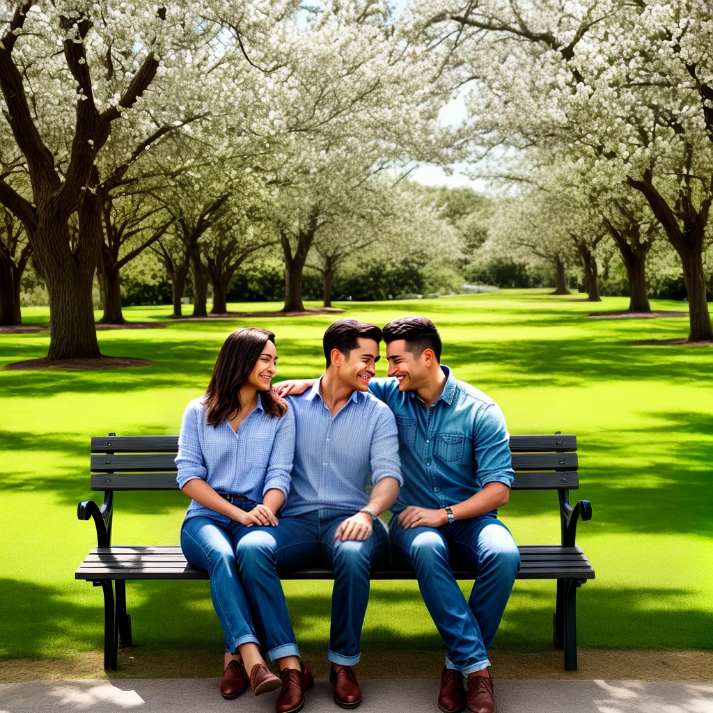 casal sorrindo maos jardim romantico