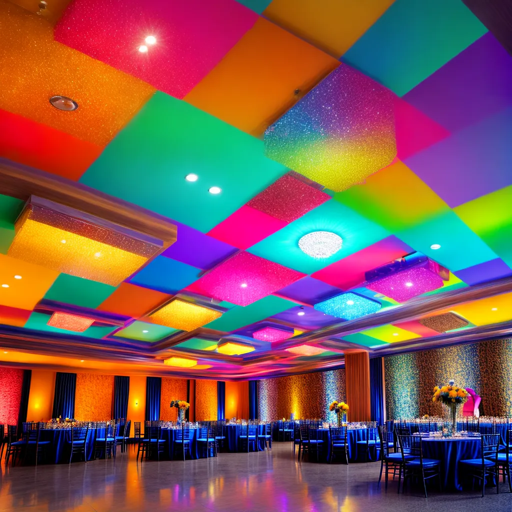 espaco evento colorido vibrante espaco evento colorido vibrante