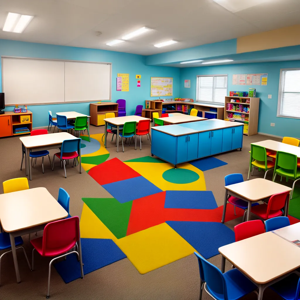 sala de aula colorida apelidos inclusao