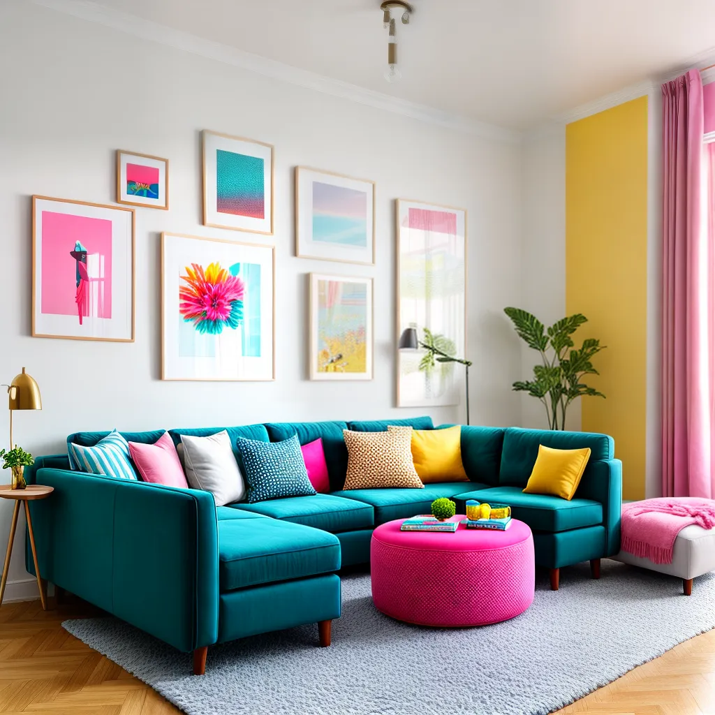 sala colorida sofa arte conforto sala colorida sofa arte conforto