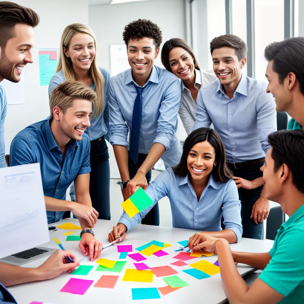 colegas brainstorm nomes unidade escritorio colegas brainstorm nomes unidade escritorio