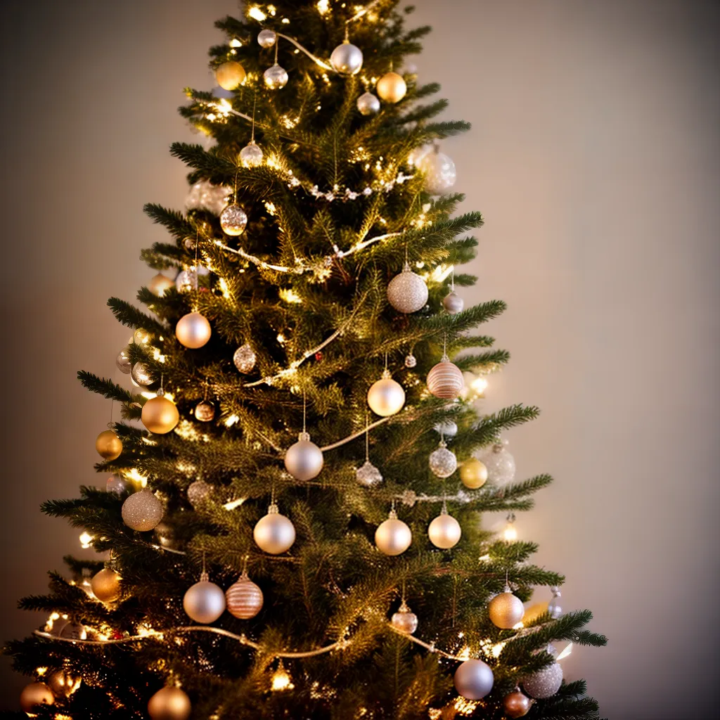 arvore natal decorada pastel luzes