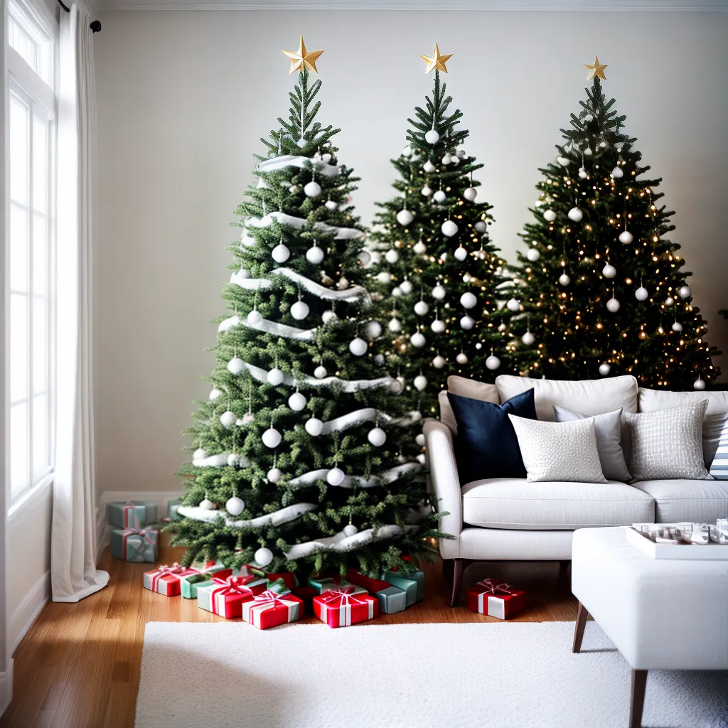 arvore natal minimalista geometrica prata branco arvore natal minimalista geometrica prata branco