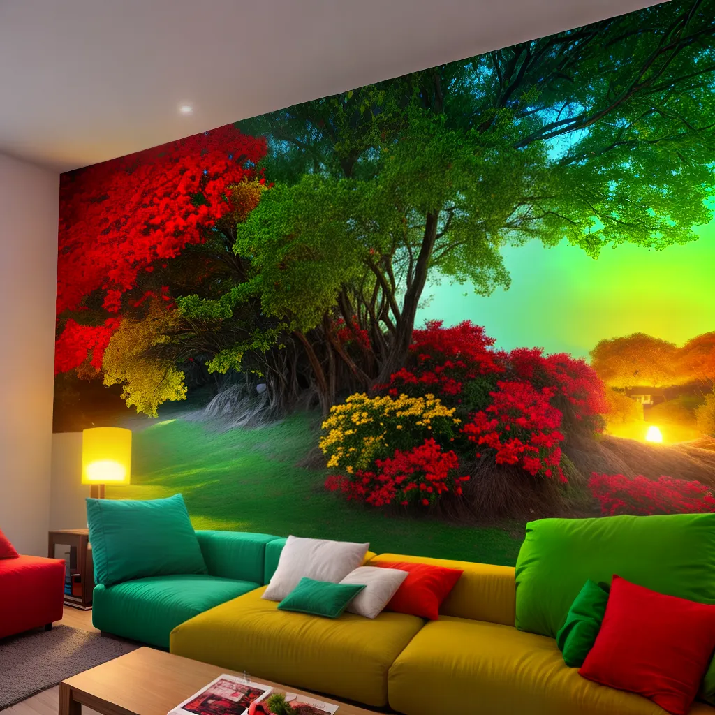 sala estar arvore natal parede sala estar arvore natal parede
