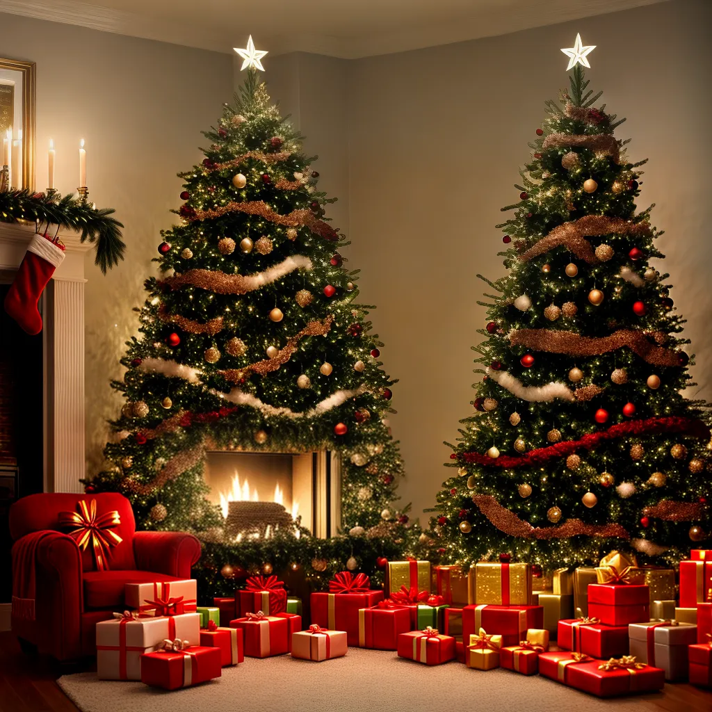 sala estar natal decoracao harmonia
