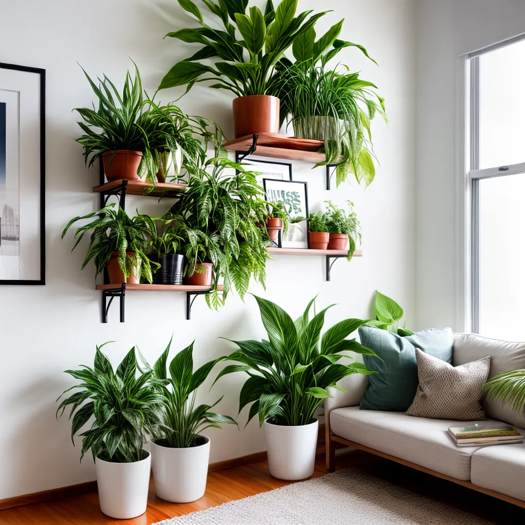 cantinho apartamento verde plantas sereno