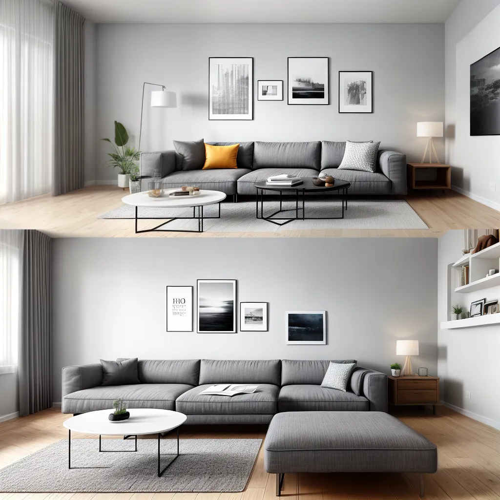 apartamento decorado moderno minimalista