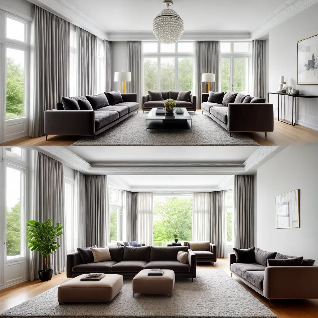 sala decorada sofa veludo cristal arte