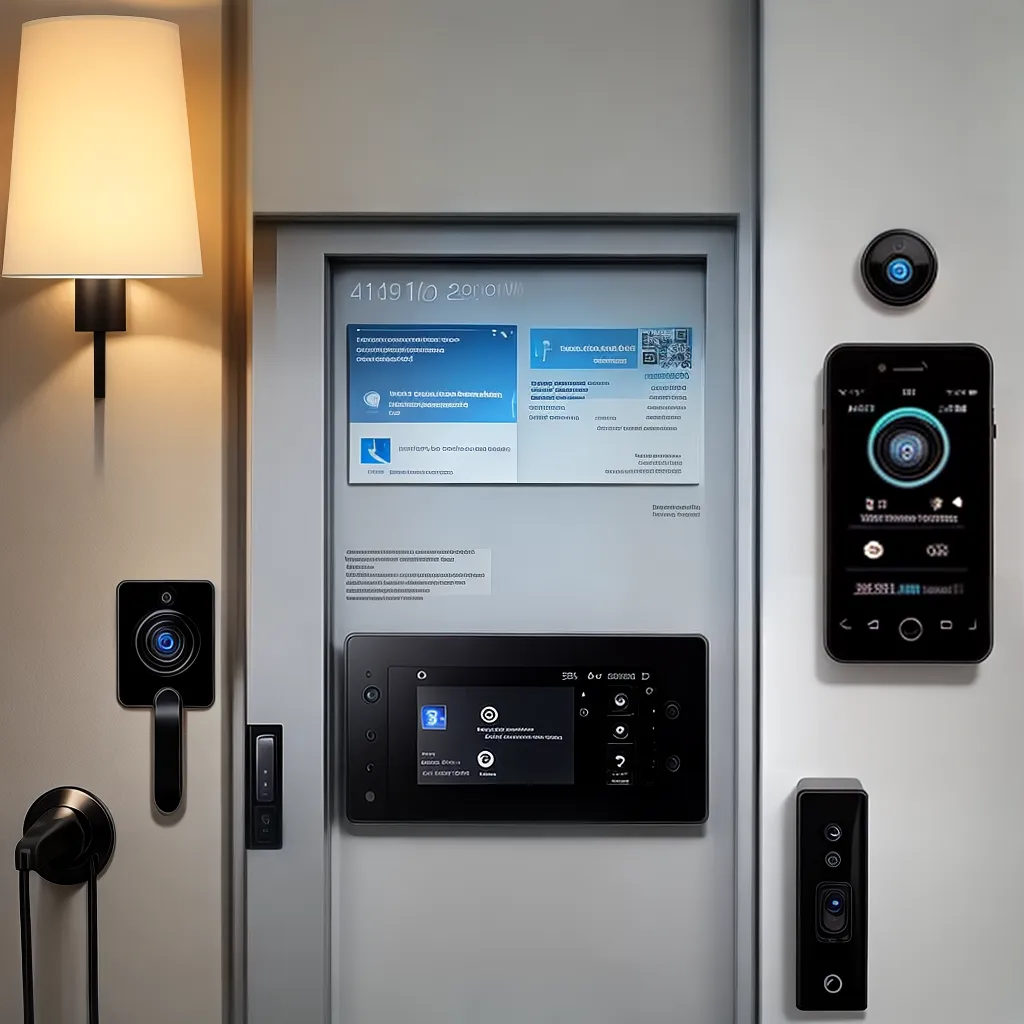 sistema seguranca moderno porta camera sistema seguranca moderno porta camera