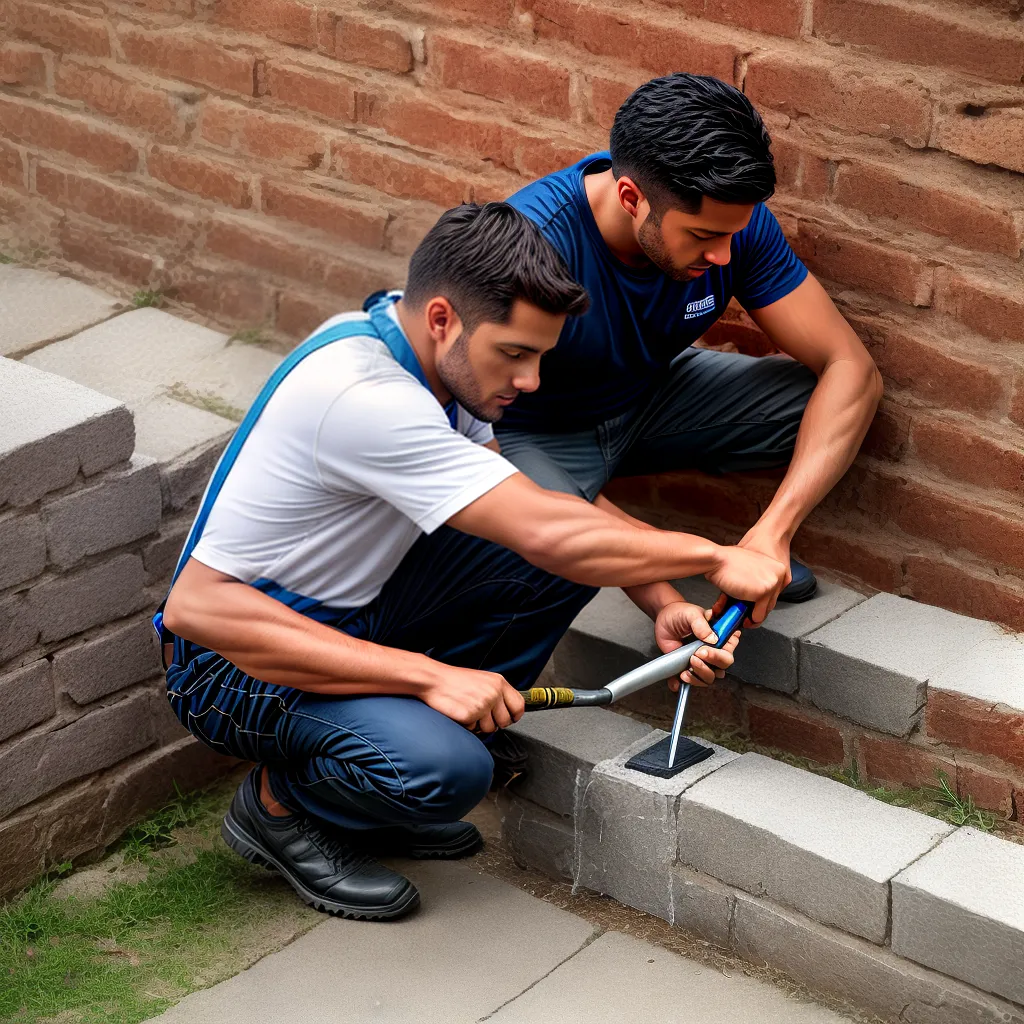 construcao parede tijolos mestre obras