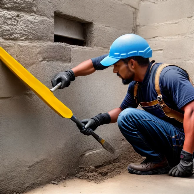 mestre obra aplicando massa tijolo mestre obra aplicando massa tijolo