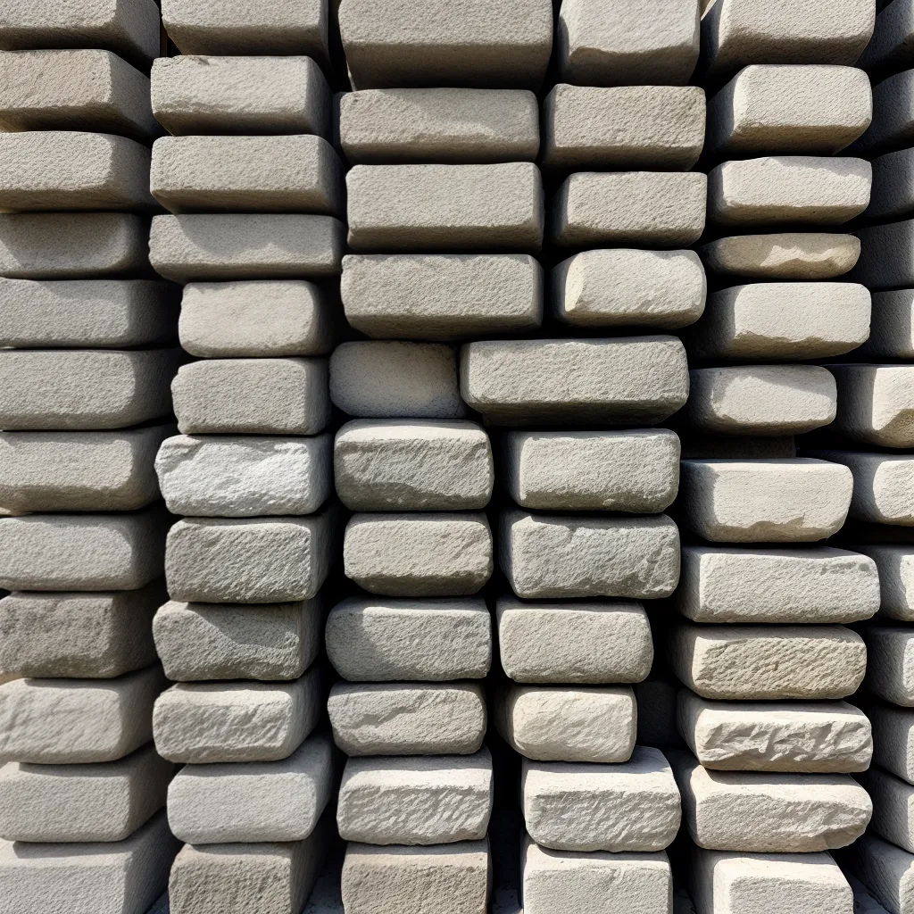 tijolos concreto construcao moderna