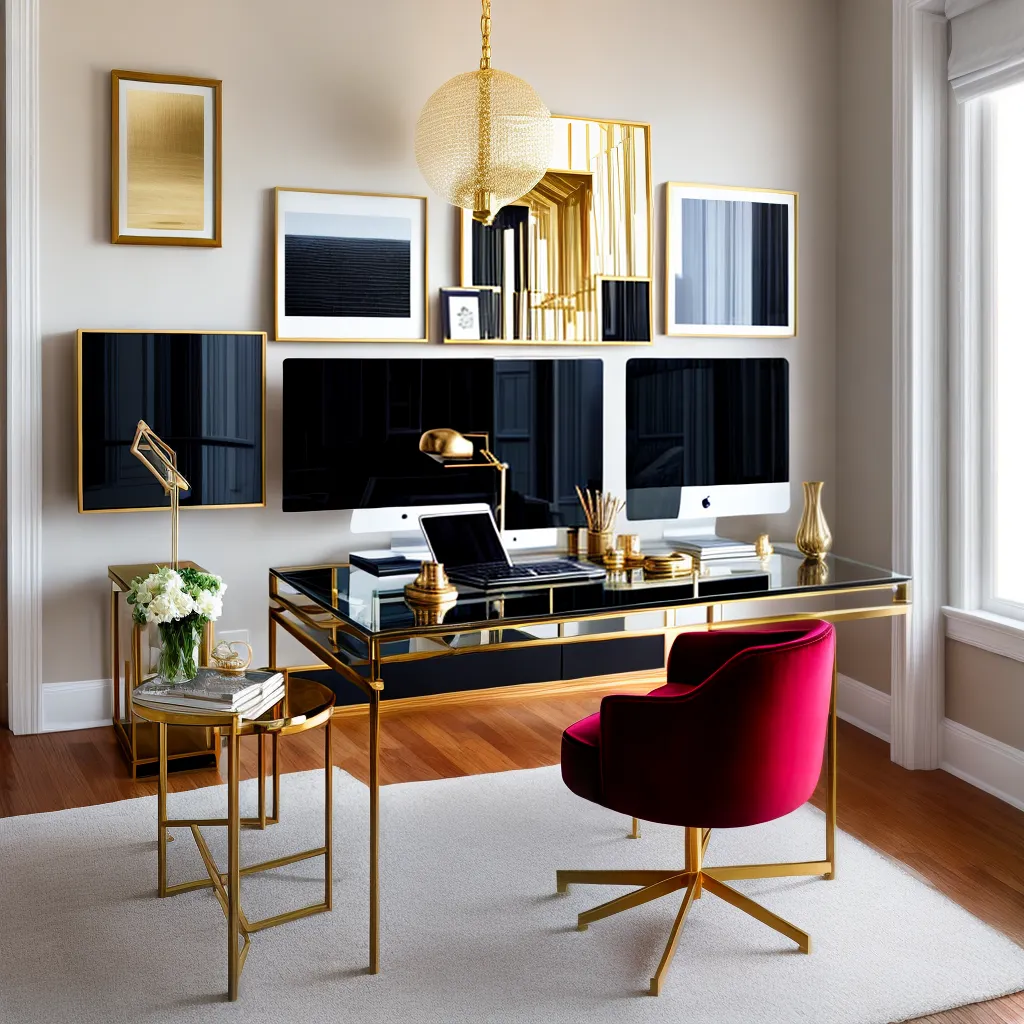 escritorio glamouroso mesa vidro cadeira veludo escritorio glamouroso mesa vidro cadeira veludo