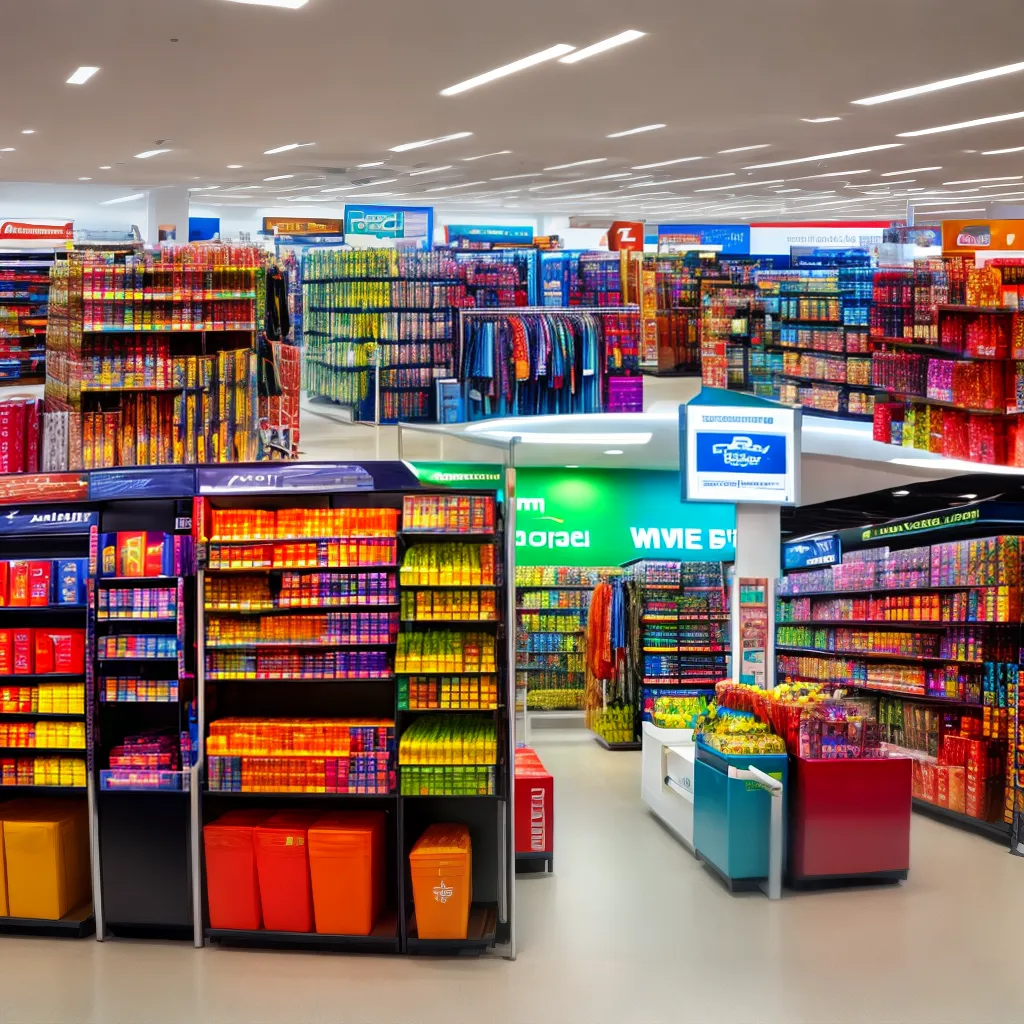 loja moderna exposicao produtos inovacao