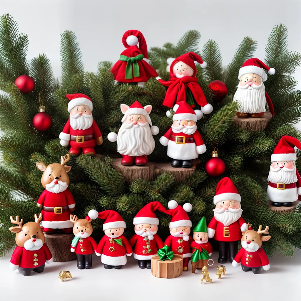 personagens natal fofos decoracao personagens natal fofos decoracao