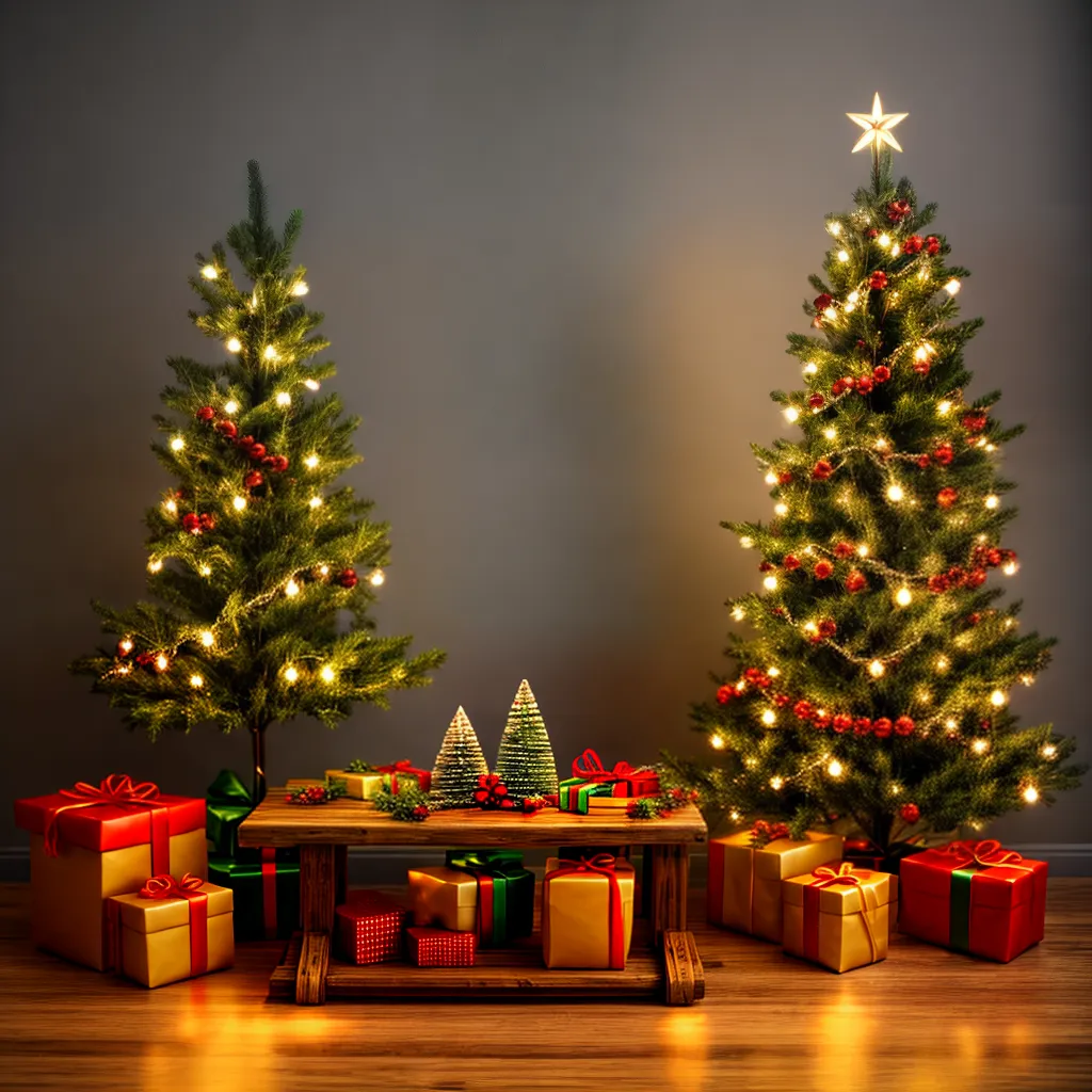mesa rustica decoracao natal industrial