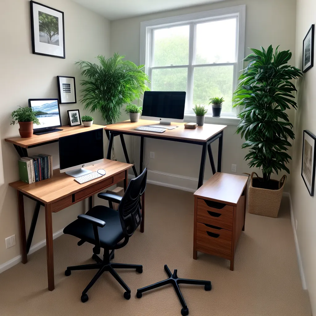 escritorio iluminado ergonomico plantas 1 escritorio iluminado ergonomico plantas 1