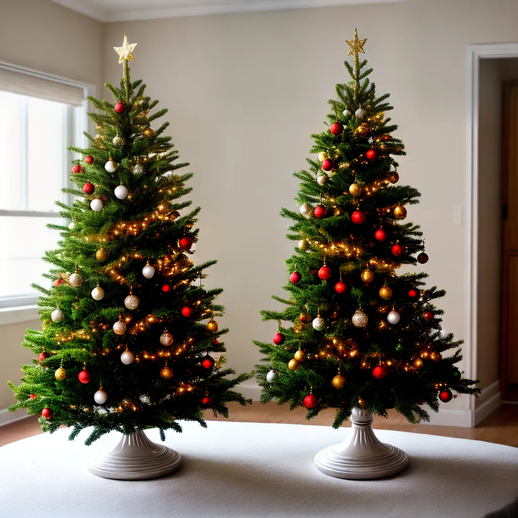 arvore natal miniatura luzes enfeites 1