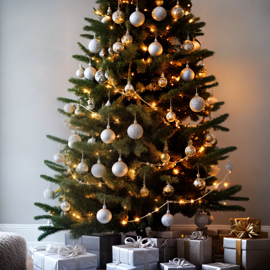 arvore natal nordica branca prata arvore natal nordica branca prata