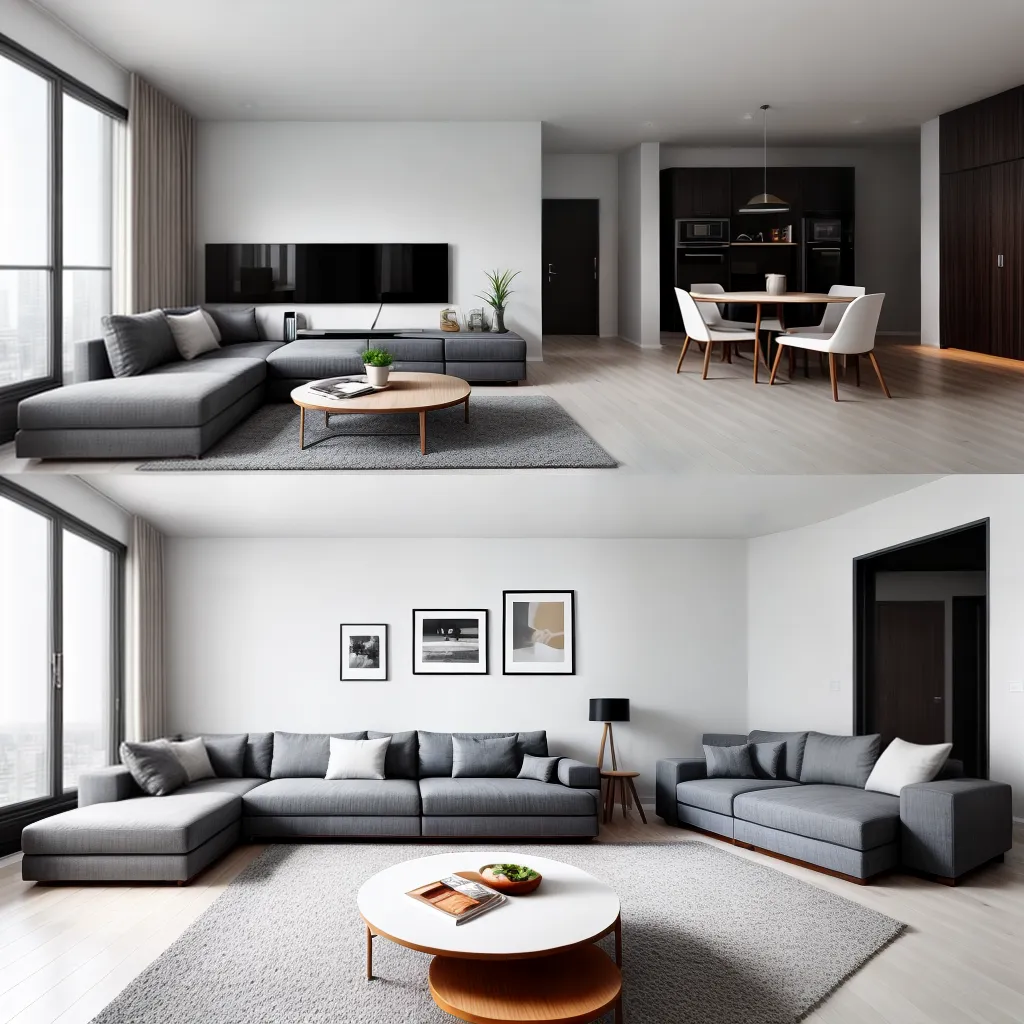sala minimalista design moderno 1