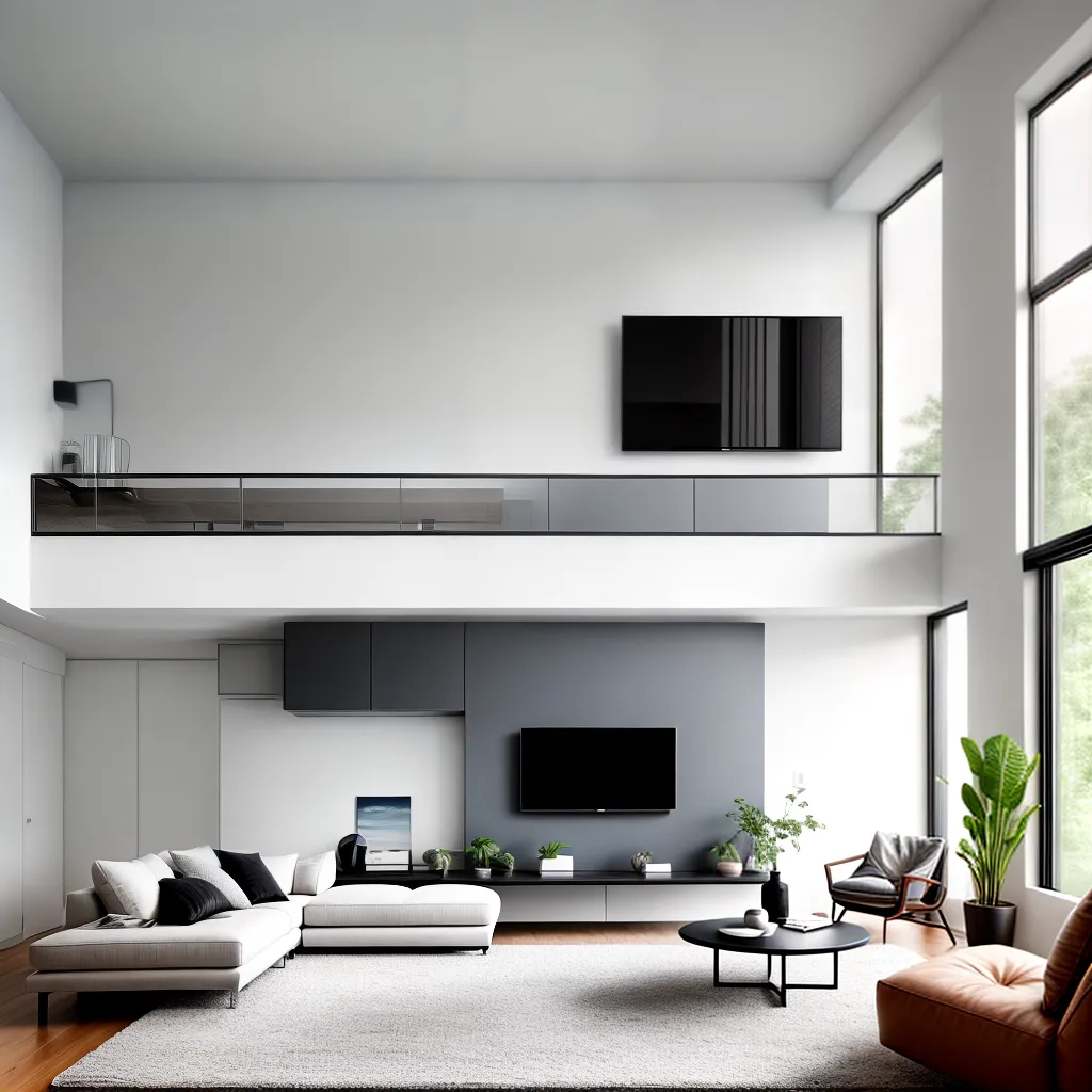 sala moderna luz natural minimalista 2