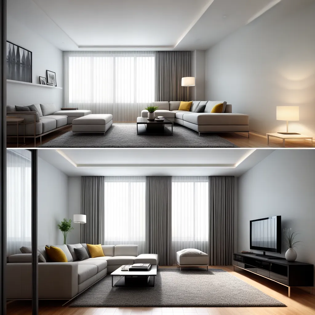 sala minimalista luz natural elegante 1