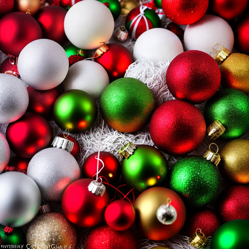 caixa organizada enfeites natal