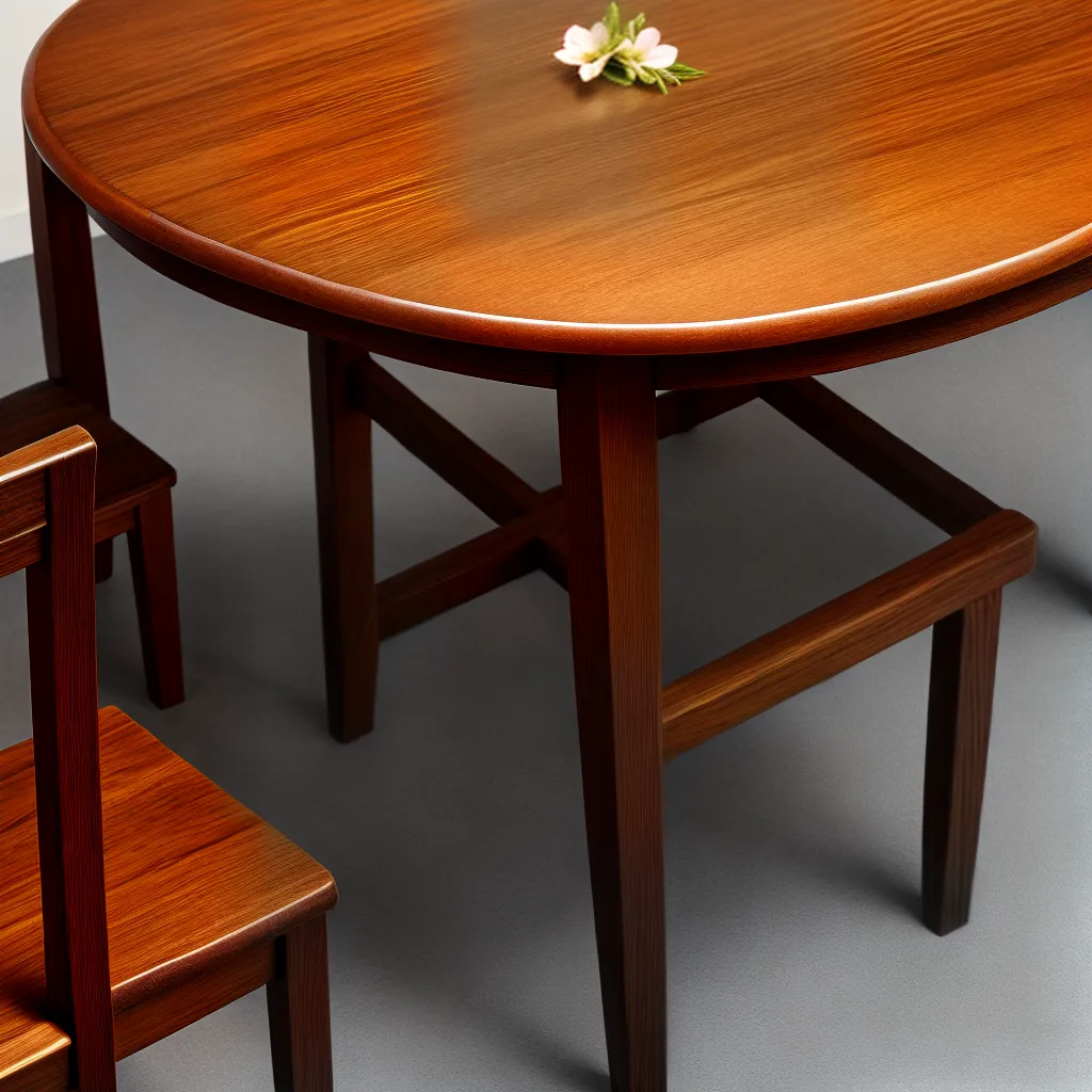 mesa madeira flores conservacao