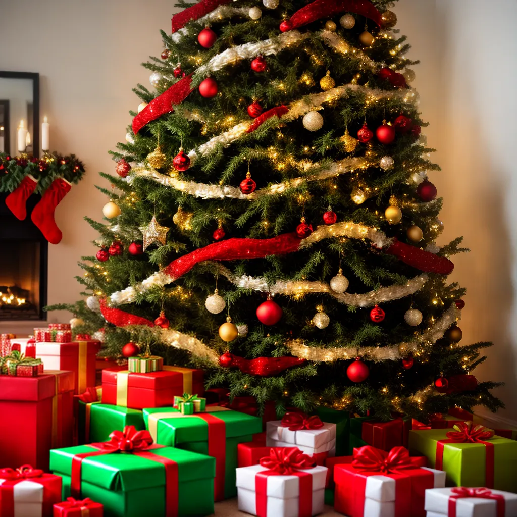 arvore natal tradicional mundo presentes arvore natal tradicional mundo presentes