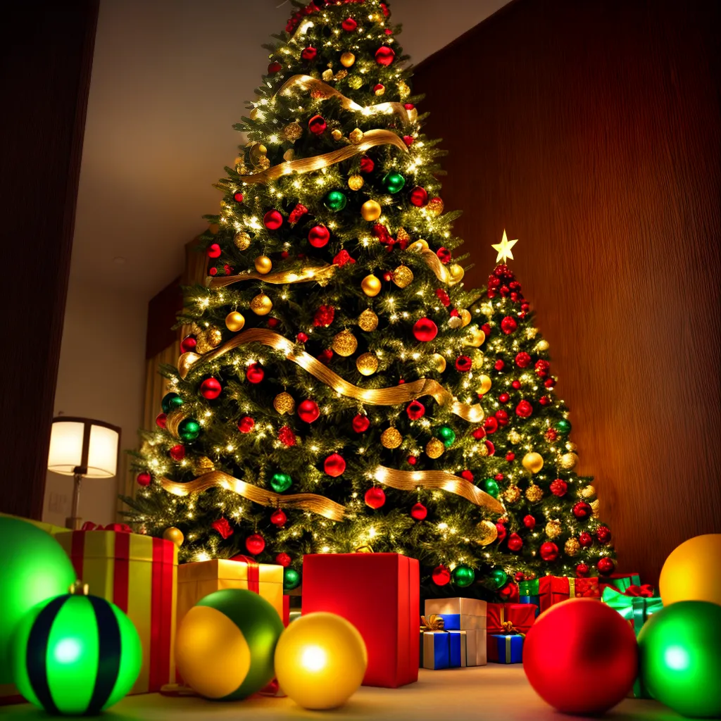 arvore natal tropical cores flores arvore natal tropical cores flores