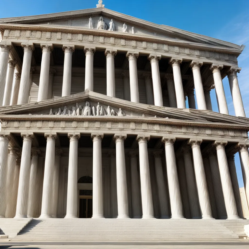 edificio neoclassico colunas elegancia 2 edificio neoclassico colunas elegancia 2