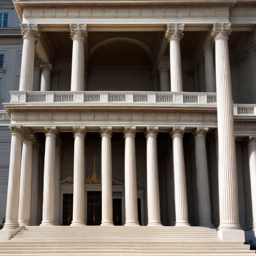 edificio neoclassico colunas elegancia 3 edificio neoclassico colunas elegancia 3