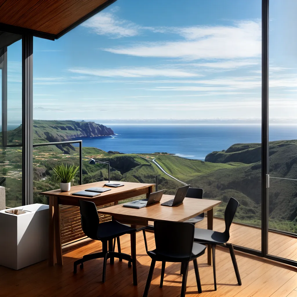 home office casa arvore vista natureza home office casa arvore vista natureza