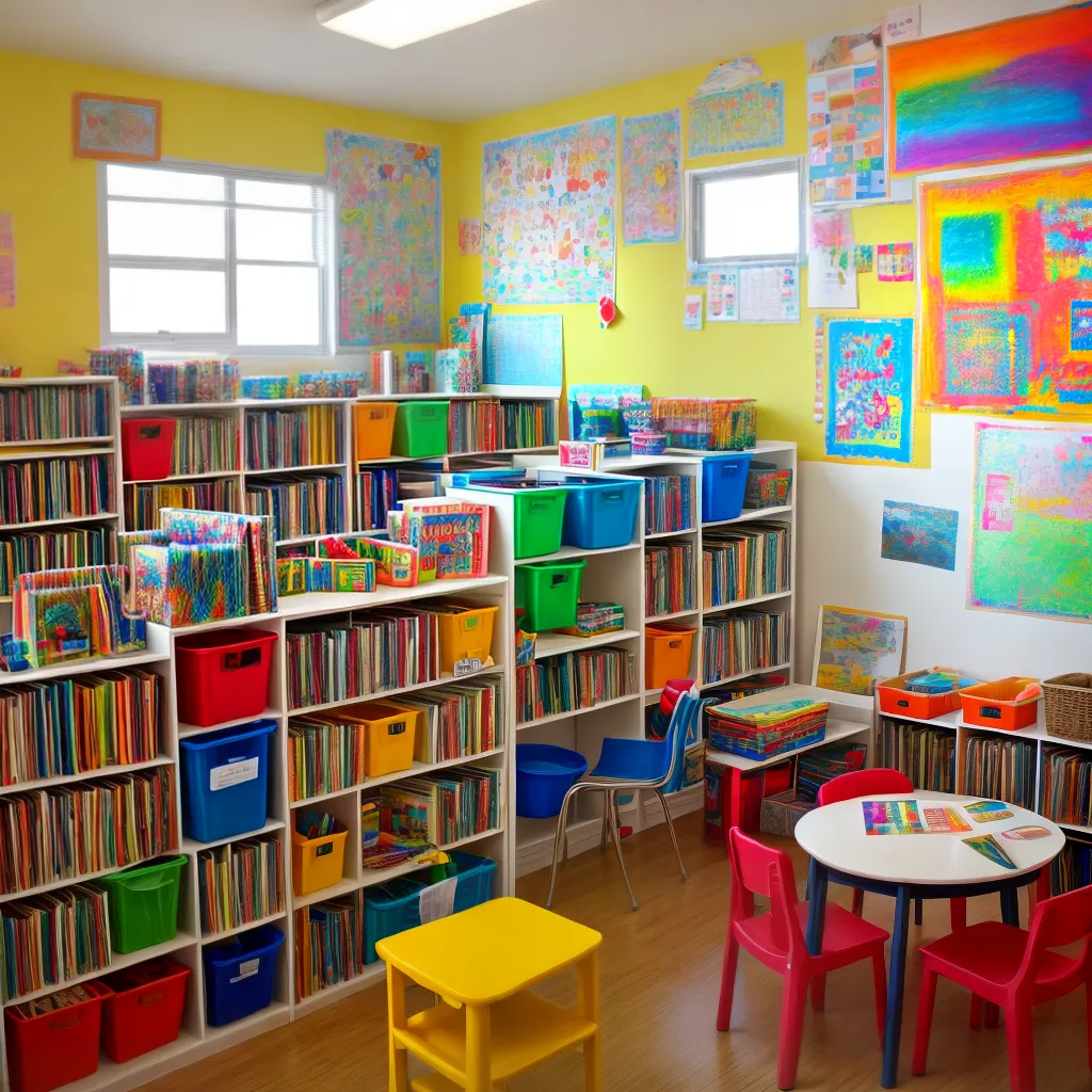 sala aula colorida arte aprendizado sala aula colorida arte aprendizado
