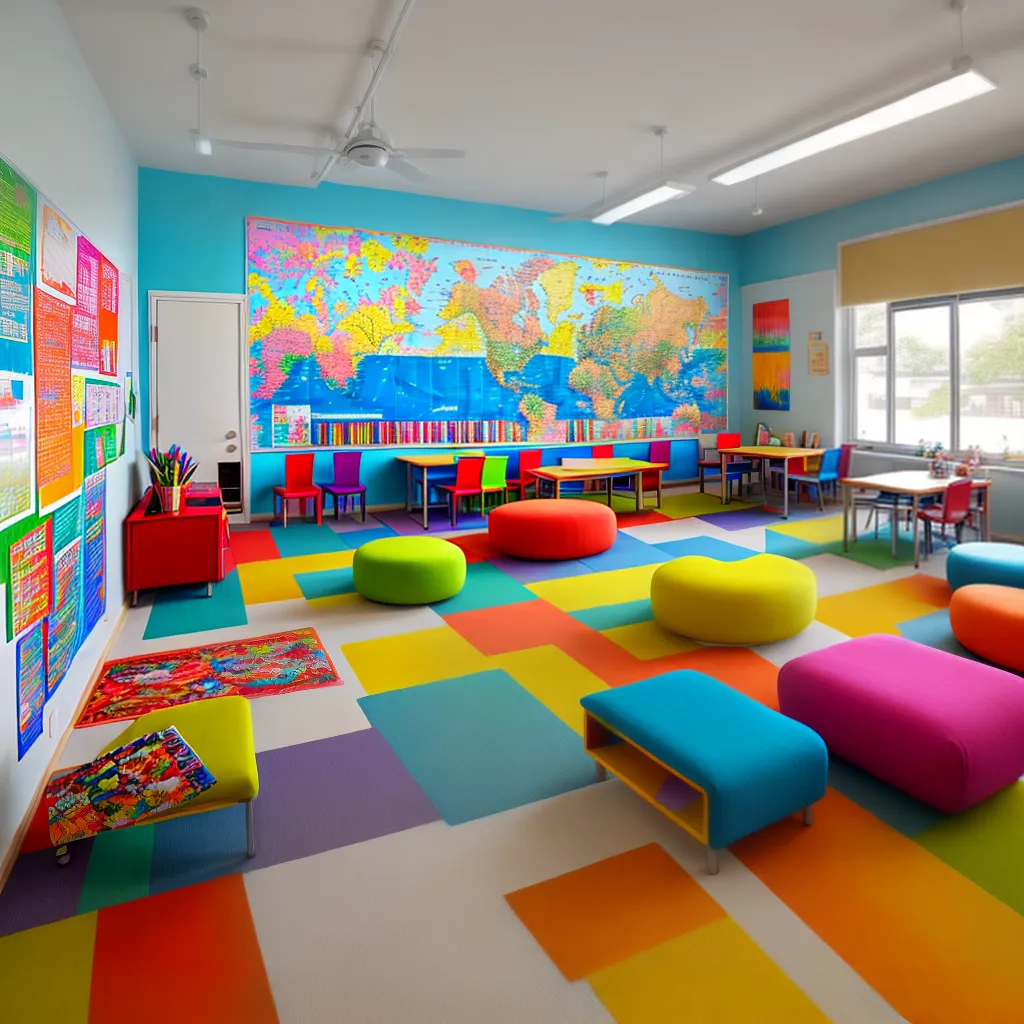 sala aula colorida arte aprendizado 1 sala aula colorida arte aprendizado 1