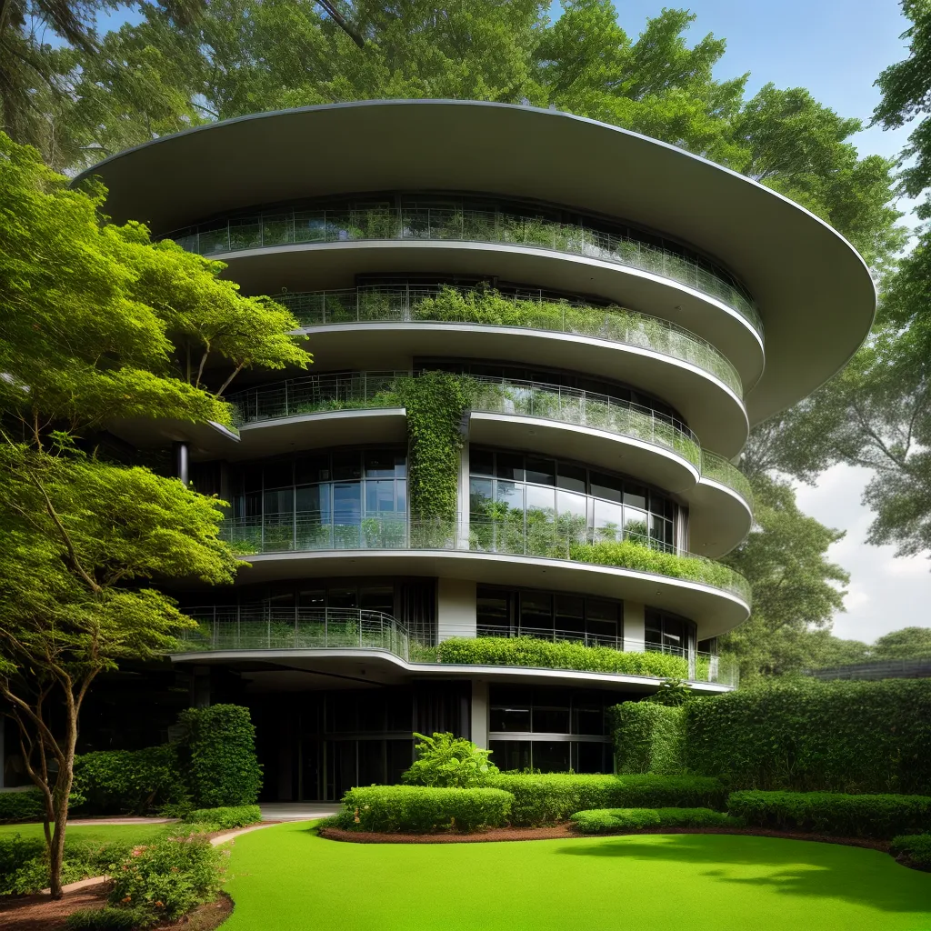 arquitetura natureza harmonia cores