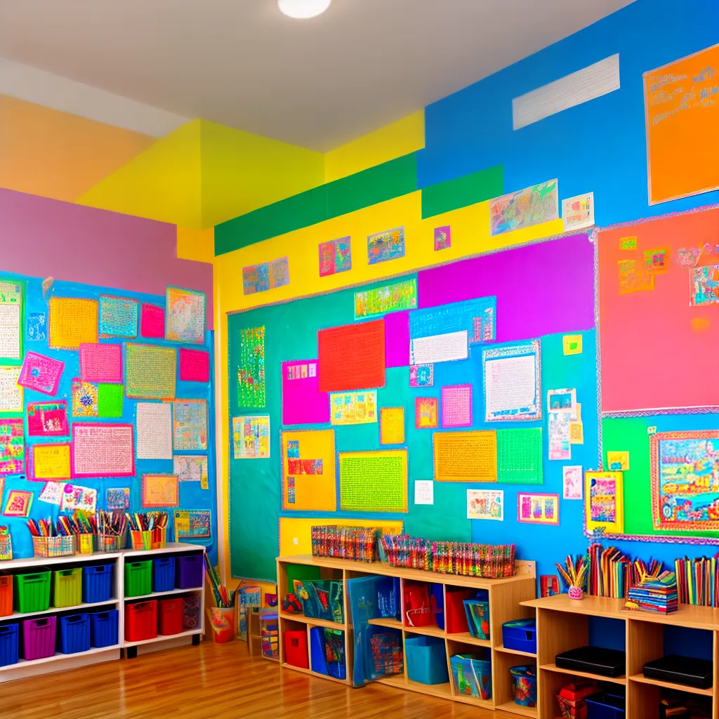 sala aula colorida arte alunos 1 sala aula colorida arte alunos 1