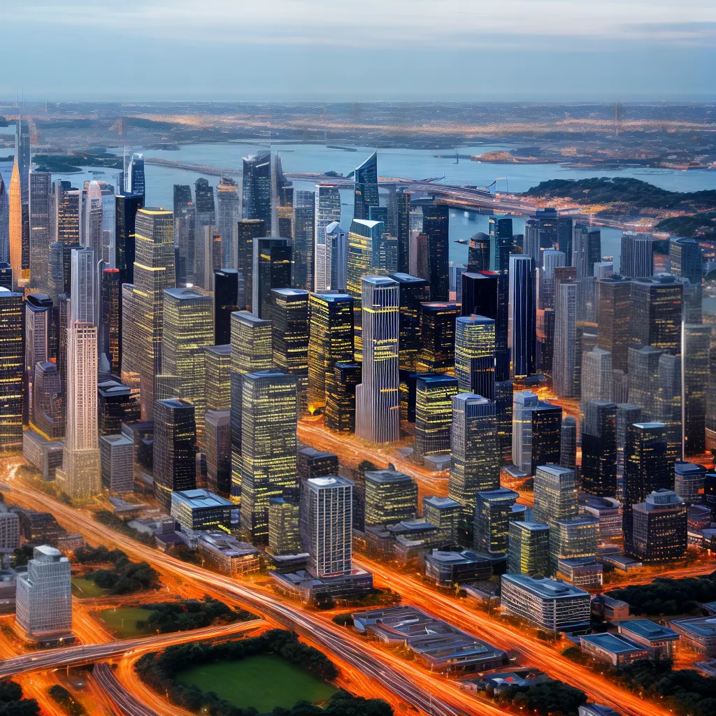 arquitetura moderna cidade fusao estilo