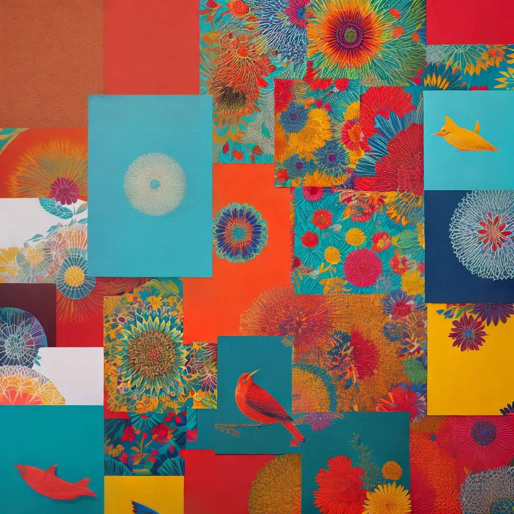 colagem criativa parede cores colagem criativa parede cores