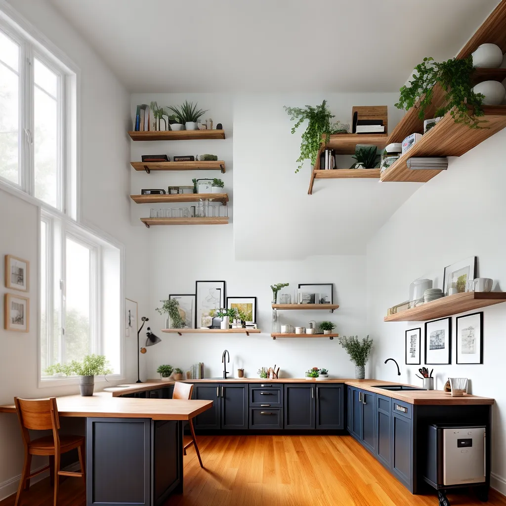 escritorio cozinha tematico acolhedor
