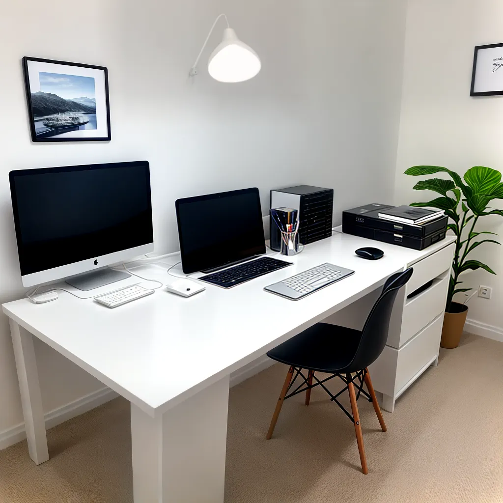 home office laboratorio mesa vidro