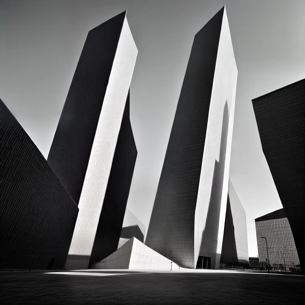 arquitetura expressiva preto branco arquitetura expressiva preto branco