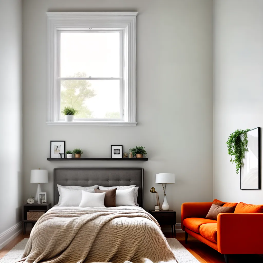 quarto acoalhador decoracao minimalista
